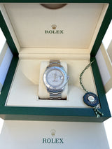 Rolex Yacht-Master 40mm Steel Platinum Dial Bezel Oyster Men's Watch 16622