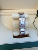 Rolex Yacht-Master 40mm Steel Platinum Dial Bezel Oyster Men's Watch 16622