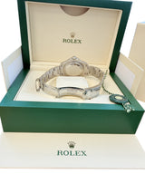 Rolex Yacht-Master 40mm Steel Platinum Dial Bezel Oyster Men's Watch 16622