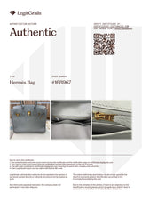 Hermès Birkin 30 Gris Meyer Togo Leather With Gold Hardware Handbag