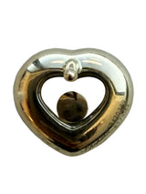 Chopard Happy Diamonds Heart Earrings with Floating Diamond 18K Yellow Gold