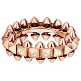 Cartier Clash De Cartier Medium Model Ring 18K Rose Gold Size 60