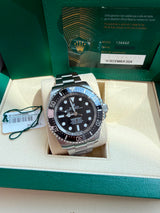 Rolex Sea-Dweller Deepsea 44mm Stainless Steel Black Dial Oyster Watch 136660