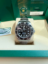 Rolex Sea-Dweller Deepsea 44mm Stainless Steel Black Dial Oyster Watch 136660