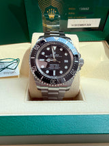 Rolex Sea-Dweller Deepsea 44mm Stainless Steel Black Dial Oyster Watch 136660