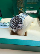 Rolex Sea-Dweller Deepsea 44mm Stainless Steel Black Dial Oyster Watch 136660