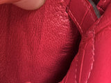 Hermès Kelly Retourne 25 Framboise Matte Alligator Leather Palladium Hardware