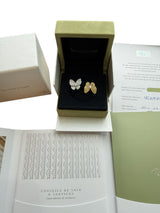 Van Cleef & Arpels Two Butterfly Between the Finger Sapphire Diamond Ring