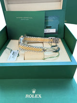Rolex Datejust 36mm Yellow Gold Steel Champagne Index Dial Jubilee Watch 126233