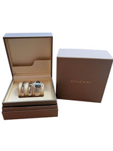 Bulgari Serpenti Tubogas 18K Rose Gold Double Spiral Black Dial Watch 102099