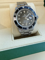 Rolex Submariner Date 40mm Black Dial Stainless Steel Automatic Men Watch 168000