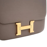 Hermes Constance 24 Brown Epsom Leather Crossbody Shoulder Bag