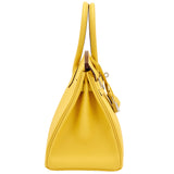Hermès Birkin 30 Jaune De Naples Epsom Leather With Palladium Hardware