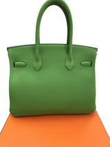 Hermes Birkin 30 Vert Yucca Togo Leather With Gold Hardware