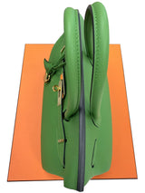 Hermes Birkin 30 Vert Yucca Togo Leather With Gold Hardware
