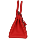 Hermès Birkin 30 Rouge De Coeur Togo Leather With Palladium Hardware
