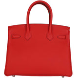 Hermès Birkin 30 Rouge De Coeur Togo Leather With Palladium Hardware