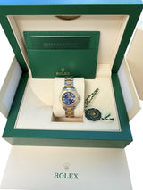 Rolex Yacht-Master 29mm Steel Yellow Gold Blue Dial Oyster Watch 169623