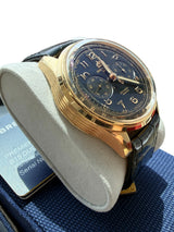 Breitling Duograph Premier B15 Duograph Black Dial Rose Gold Mens Watch RB1510