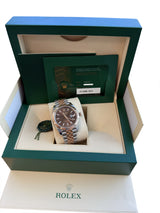 Rolex Datejust 41mm Two-Tone Rose Gold Steel Fluted Bezel Jubliee Watch 126331