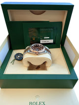 Rolex Datejust 41mm Two-Tone Rose Gold Steel Fluted Bezel Jubliee Watch 126331