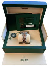 Rolex Datejust 41mm Two-Tone Rose Gold Steel Fluted Bezel Jubliee Watch 126331