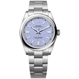 Rolex Oyster Perpetual 41mm Lavender Dial Stainless Steel Men's Watch 134300