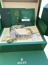 Rolex Oyster Perpetual 41mm Lavender Dial Stainless Steel Men's Watch 134300