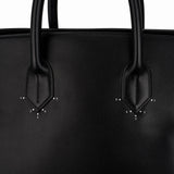 Hermes HAC 40 Connect the Dots Limited Edition Black Evergrain Leather Handbag