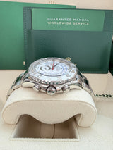 Rolex Yacht-Master II 44mm 18k White Gold & Platinum Oyster Mens Watch 116689