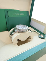 Rolex Yacht-Master II 44mm 18k White Gold & Platinum Oyster Mens Watch 116689