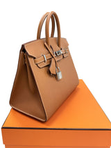 Hermès Birkin Sellier 25 Gold Epsom Leather Palladium Hardware