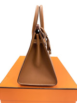 Hermès Birkin Sellier 25 Gold Epsom Leather Palladium Hardware