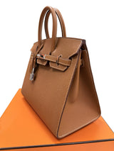Hermès Birkin Sellier 25 Gold Epsom Leather Palladium Hardware