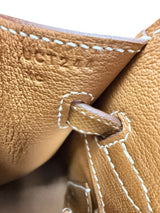 Hermès Birkin Sellier 25 Gold Epsom Leather Palladium Hardware