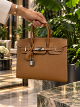 Hermès Birkin Sellier 25 Gold Epsom Leather Palladium Hardware