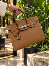 Hermès Birkin Sellier 25 Gold Epsom Leather Palladium Hardware