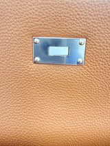 Hermes Kelly Messenger PM 18 Fauve 34 Vache Hunter Leather Palladium Hardware