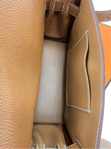 Hermes Kelly Messenger PM 18 Fauve 34 Vache Hunter Leather Palladium Hardware