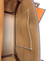 Hermes Kelly Messenger PM 18 Fauve 34 Vache Hunter Leather Palladium Hardware