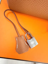 Hermes Kelly Messenger PM 18 Fauve 34 Vache Hunter Leather Palladium Hardware