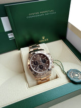 Rolex Cosmograph Daytona 40mm 116505 18K Everose Gold Chocolate Dial Watch