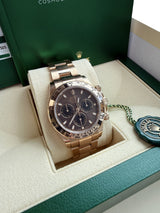 Rolex Cosmograph Daytona 40mm 116505 18K Everose Gold Chocolate Dial Watch