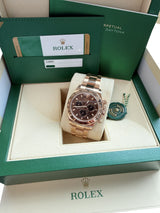 Rolex Cosmograph Daytona 40mm 116505 18K Everose Gold Chocolate Dial Watch