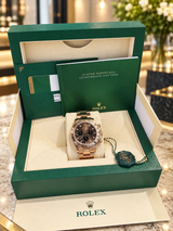 Rolex Cosmograph Daytona 40mm 116505 18K Everose Gold Chocolate Dial Watch