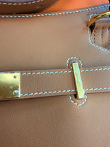 Hermès Mini Jypsiere Gold Swift Leather Gold Hardware Crossbody Bag 2026