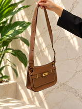 Hermès Mini Jypsiere Gold Swift Leather Gold Hardware Crossbody Bag 2026