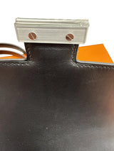 Hermès Constance 18 Dancing Flowers Black Embroidered Swift Palladium Hardware