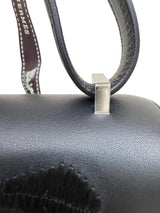 Hermès Constance 18 Dancing Flowers Black Embroidered Swift Palladium Hardware