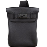 Hermès HAC a Dos PM So Black Togo Leather Crossbody Bag Multitonal Hardware 2025